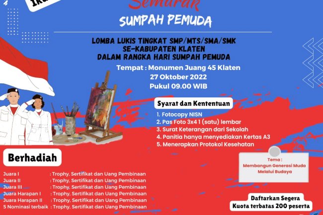 Lomba Lukis Hari Sumpah Pemuda