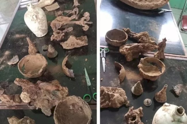 Temuan Benda Diduga Peninggalan Cagar Budaya