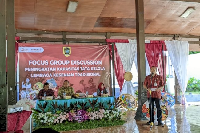 FGD Tata Kelola Kelembagaan Kesenian Tradisional