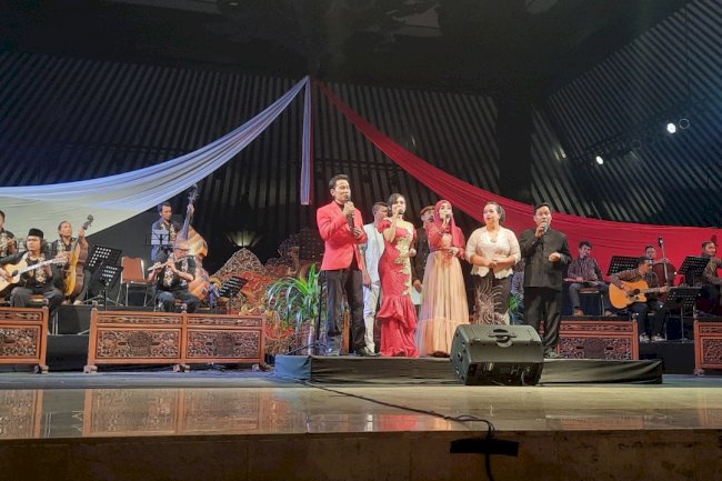 Orkes Keroncong Klaten Tampil di Taman Budaya Jawa Tengah