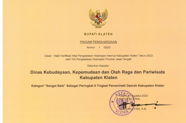 Penghargaan Kearsipan
