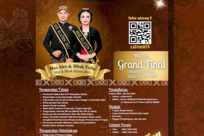 Pemilihan Mas dan Mbak Klaten 2024