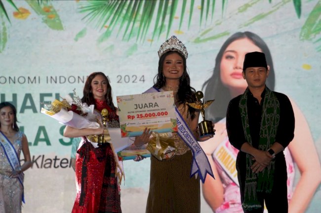 HARUMKAN DAERAH ASAL, DUTA WISATA KLATEN TAHUN 2023 SANDANG GELAR PUTERI OTONOMI DAERAH TINGKAT NASIONAL TAHUN 2024