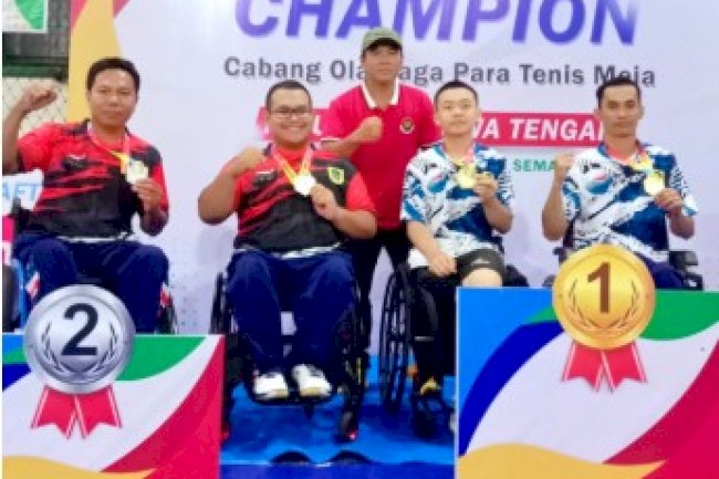 Atlet Paralimpyc Klaten Raih 34 Medlai