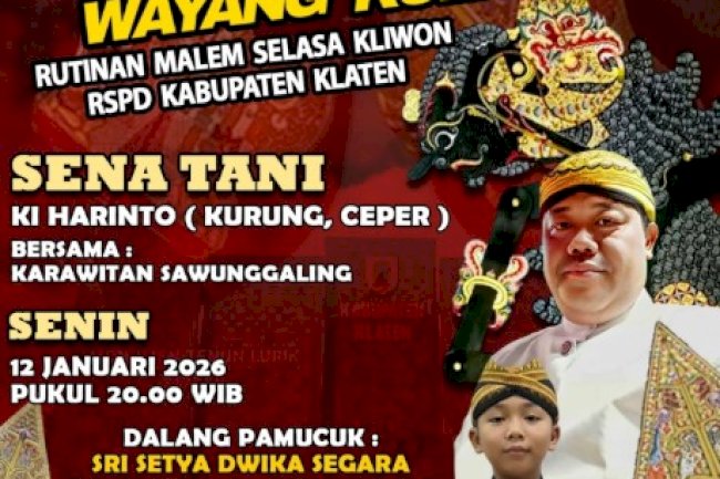 Pagelaran Wayang Kulit Malam Seloso Kliwon