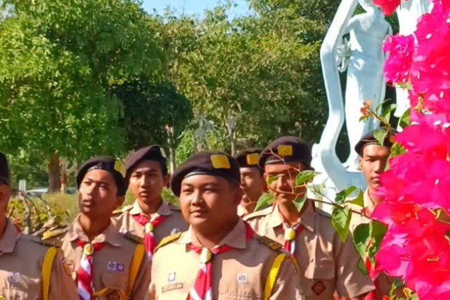 Dalam rangka memperingati Hari Pramuka ke-65 dan menyemarakkan Estafet Tunas Kelapa 2026