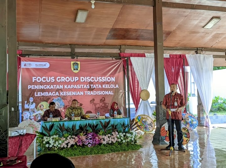 FGD Tata Kelola Kelembagaan Kesenian Tradisional