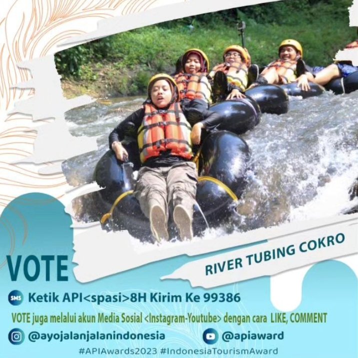 River Tubing Corko Masuk Nominasi Ajang API Award