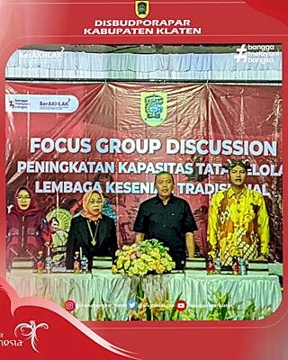 FGD Tata Kelola Lembaga Kesenian