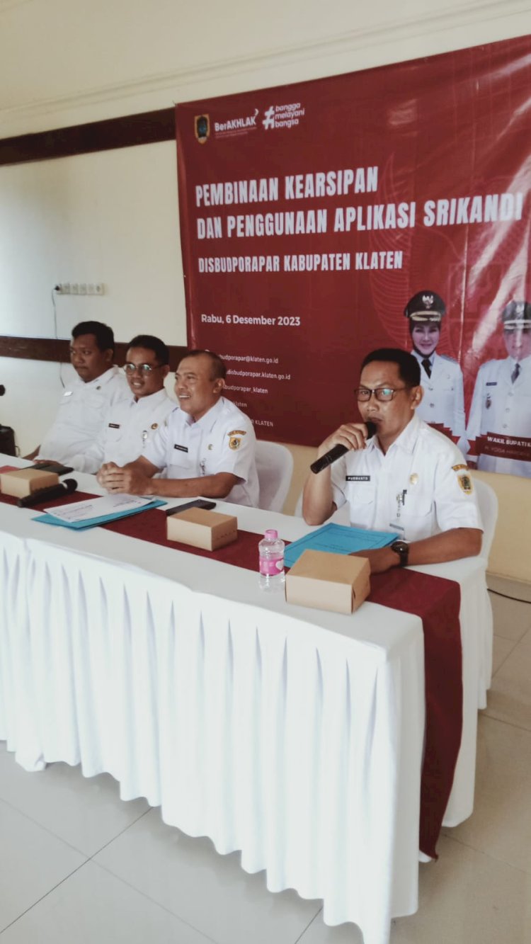 Pembinaan Pengelolaan Kearsipan dan Aplikasi Srikandi