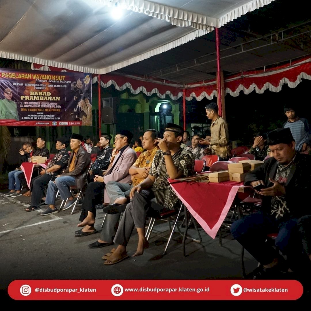 Wayang Kuli Seloso Kliwonan Perdana di Tahun 2024