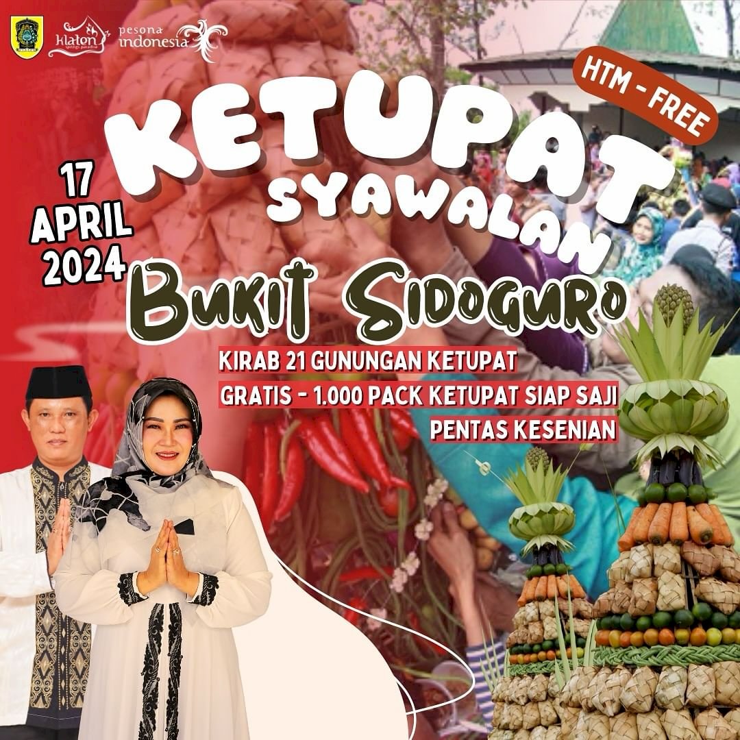 KIrab Ketupat Di Bukit Sidoguro