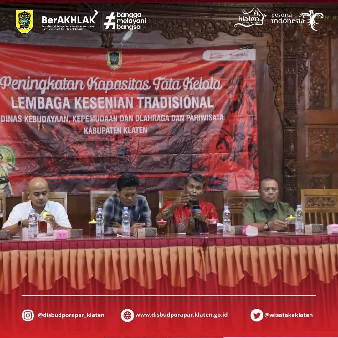 Workshop Peningkatan Kapasitas Tata Kelola Lembaga Kesenian Tradisional