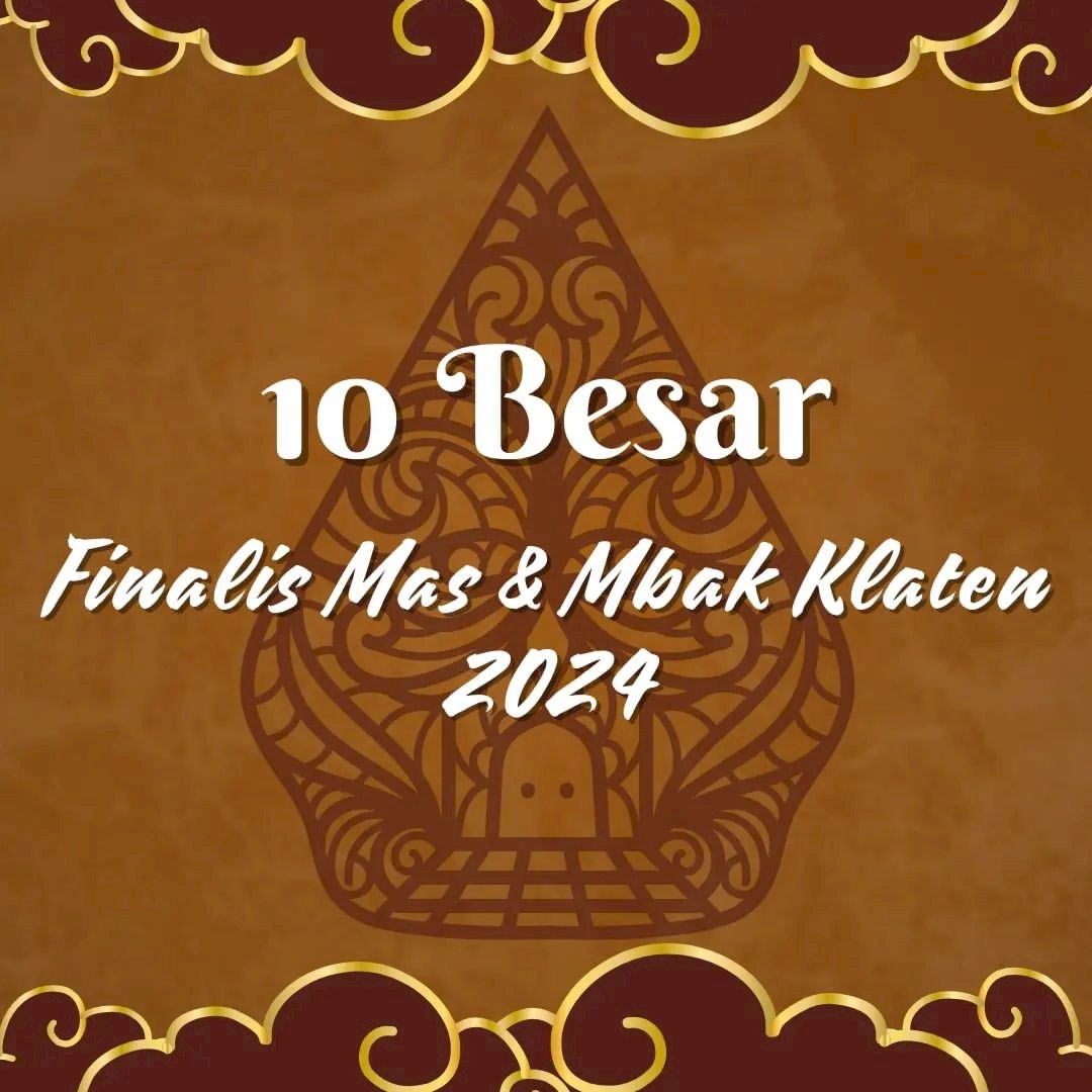 Finalis Mas dan Mbak Klaten 2024