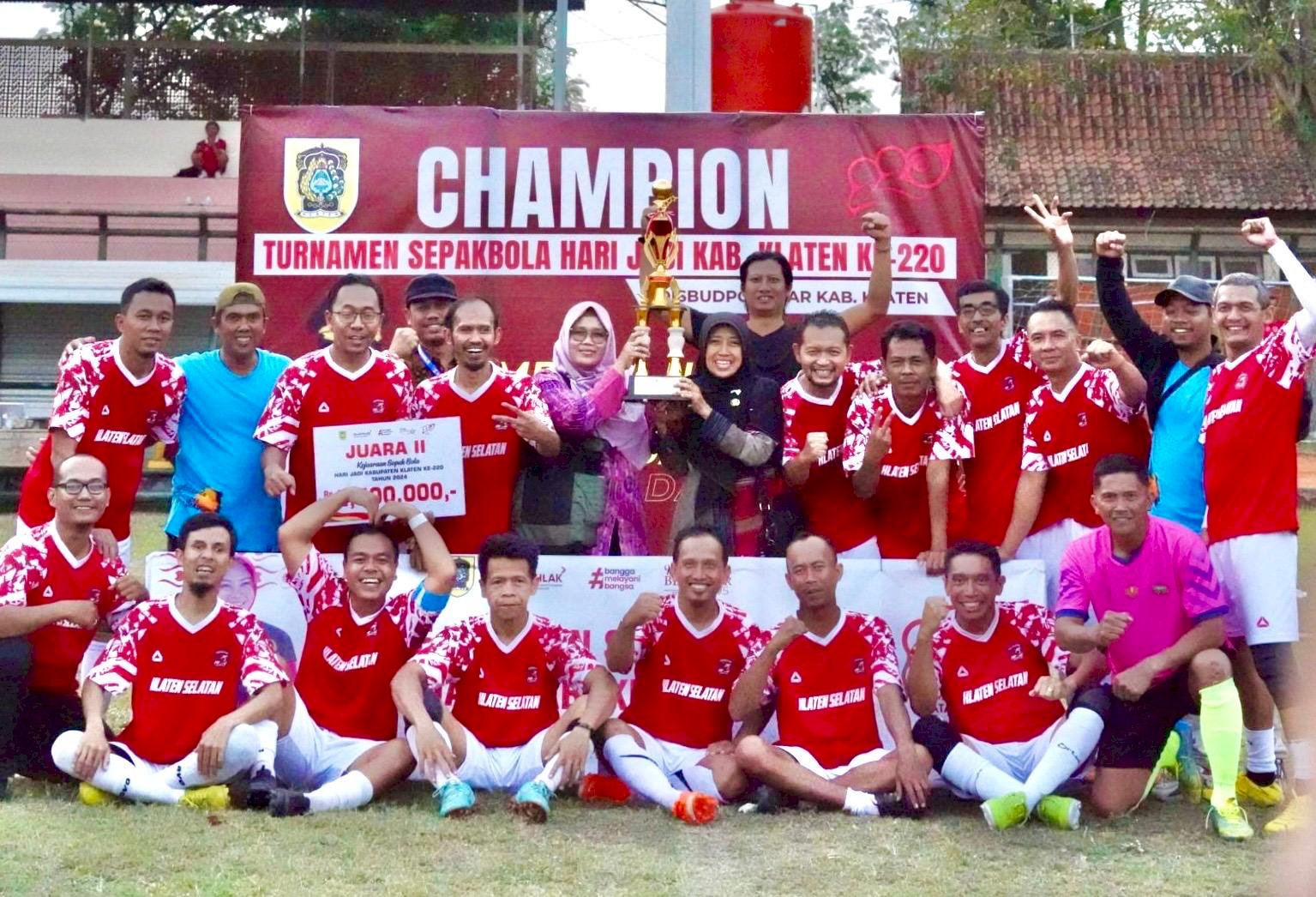 KODIM Klaten Keluar Sebagai Champion