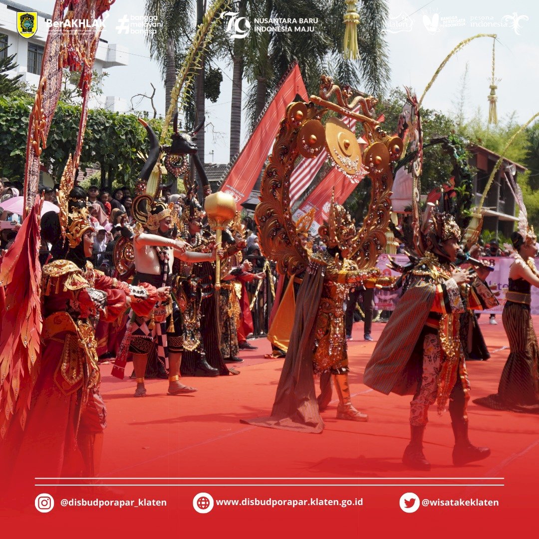 Pelestarian Warisan Budaya Takbenda Indonesia, Pemerintah Kabupaten Klaten Gelar Klaten Lurik Carnival