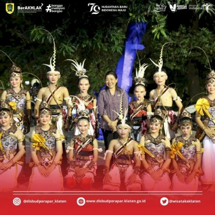 Pondok Seni Dika Wakil Klaten di Pasar Rakyat dan Budaya 