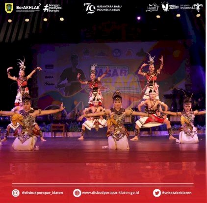 Pondok Seni Dika Wakil Klaten di Pasar Rakyat dan Budaya 