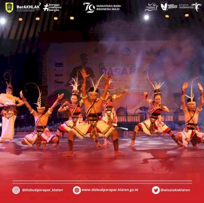 Pondok Seni Dika Wakil Klaten di Pasar Rakyat dan Budaya 