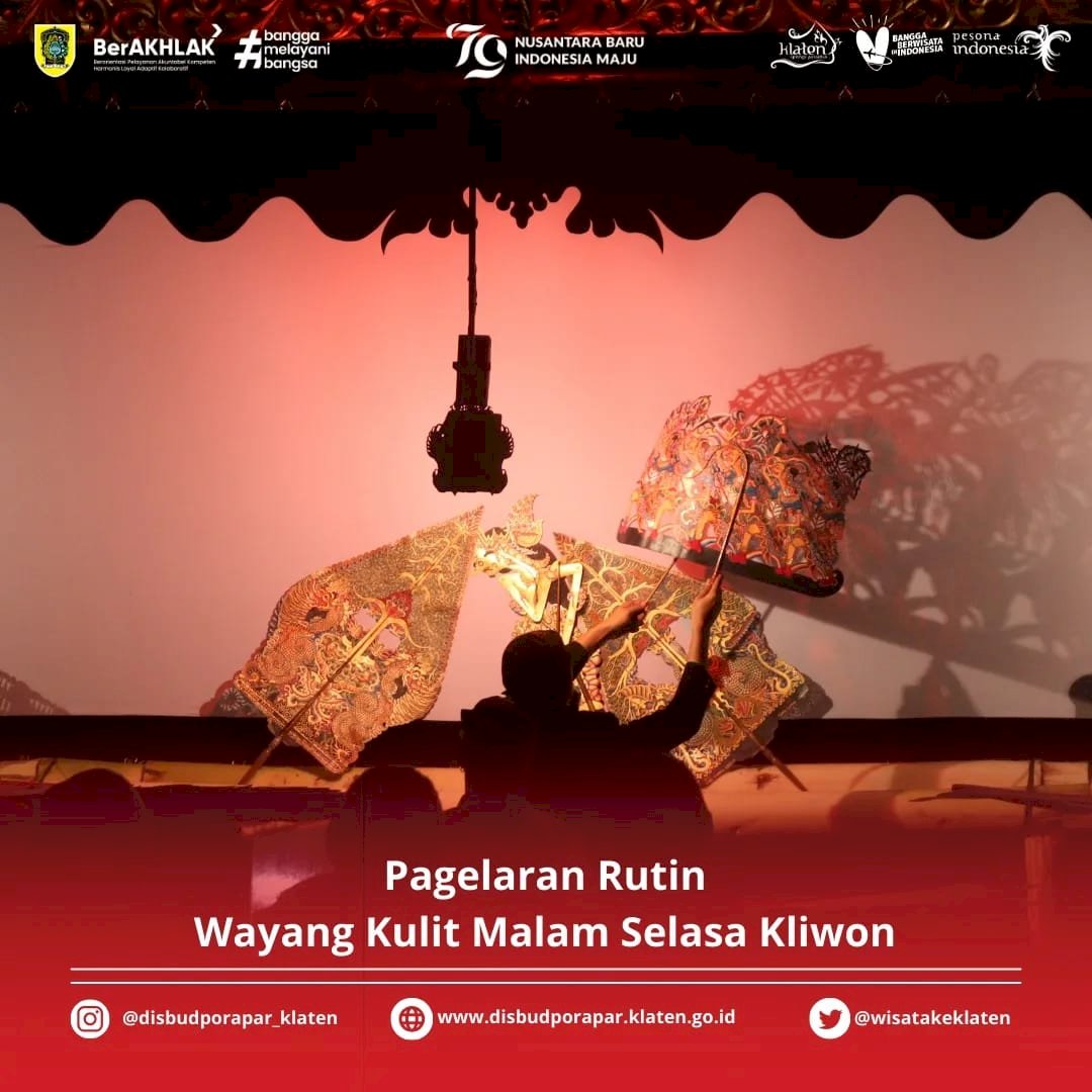 Pagelaran Wayang Kulit Seloso Kliwonan