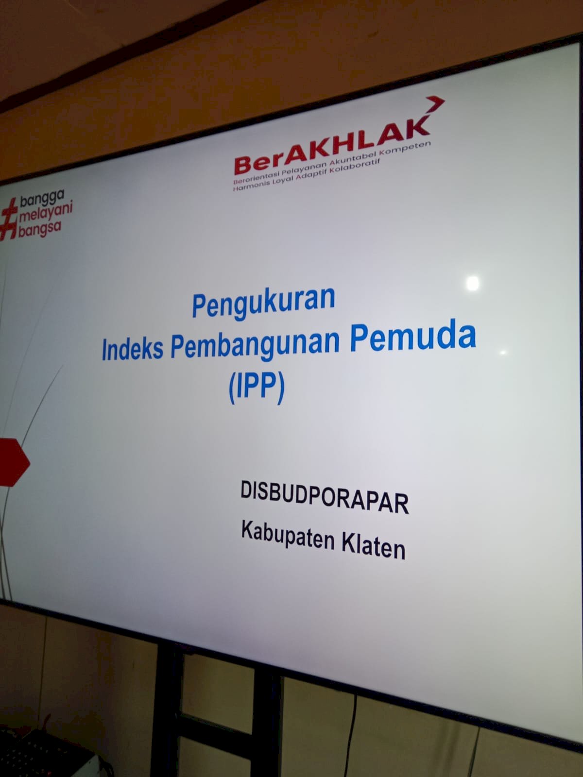 Kunjungan Dinas Pendidikan Pemuda dan Olahraga KOta Yogyakarta