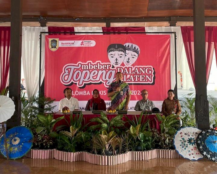 Lomba Melukis Payung "Mbeber Topeng Klaten"