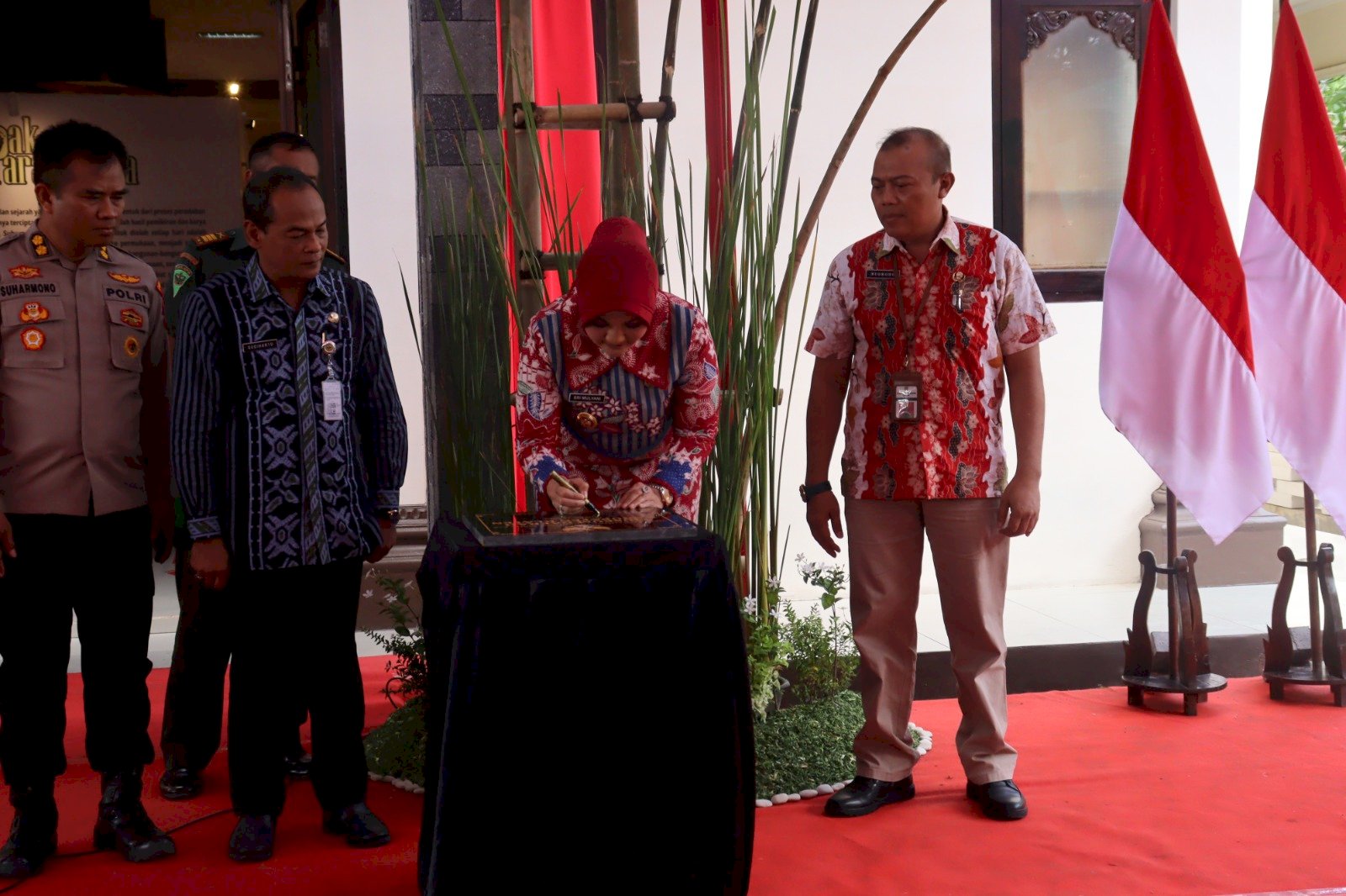 Bupati Klaten Meresmikan Museum Daerah