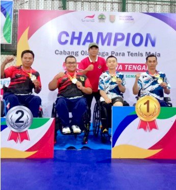 Atlet Paralimpyc Klaten Raih 34 Medlai