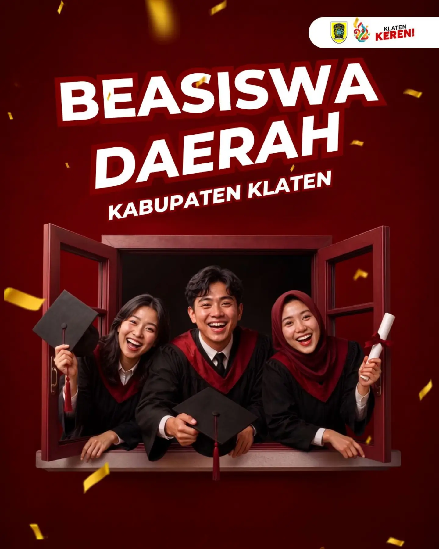 BEASISWA DAERAH KABUPATEN KLATEN 2026 TELAH DIBUKA!